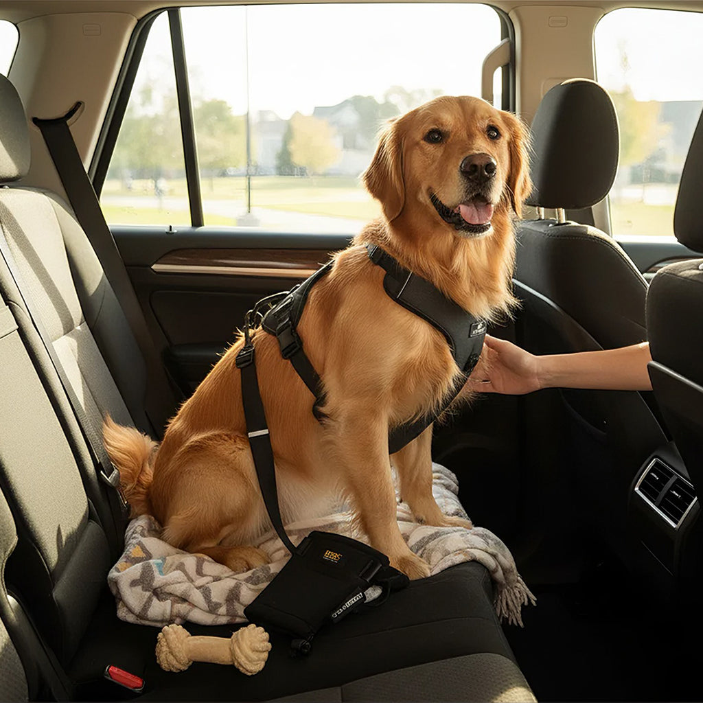 Sleepypod Clickit Sport Plus Dog Car Harness - Medium / Charcoal Grey