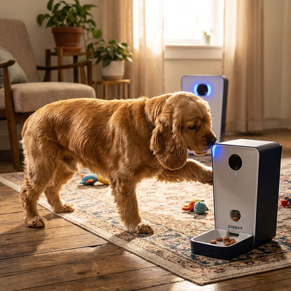 PupPod Remote Dog Treat Dispenser & Puzzle Toy