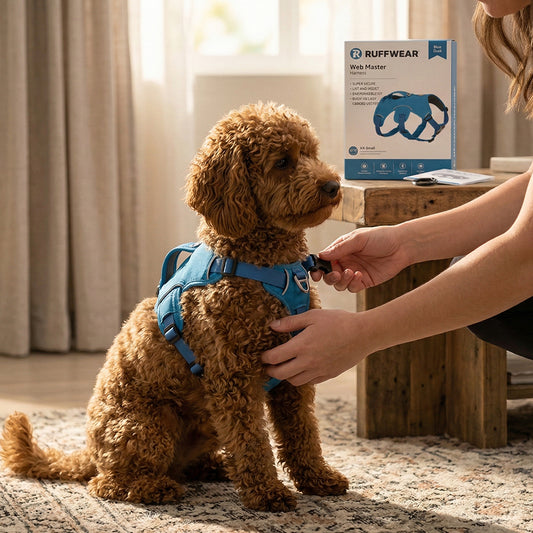 RUFFWEAR Web Master Harness / XX-Small / Blue Dusk / Multi-Use Support