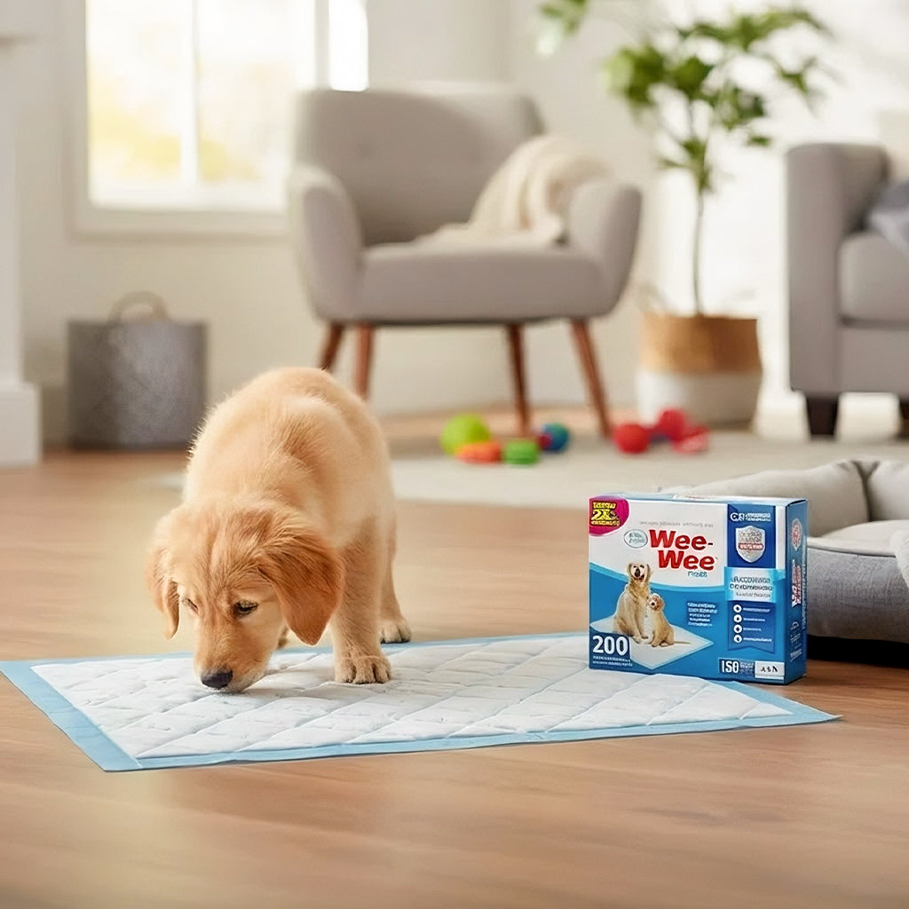 Four Paws Wee-Wee Superior Performance Unscented Pee Pads 200 Count
