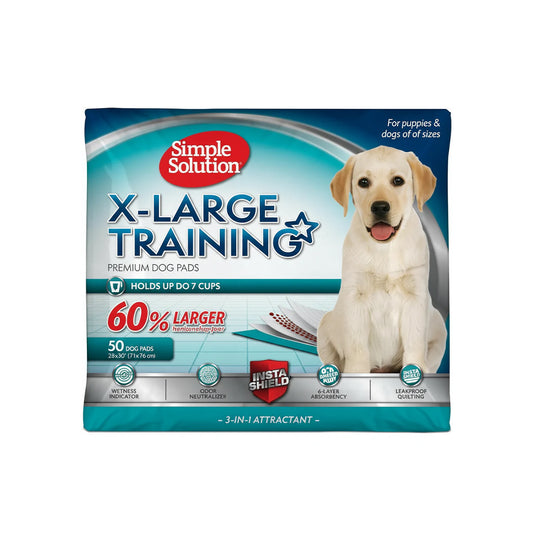 Simple Solution Extra Large Dog Training Pads - 200 Count, 28" x 30"