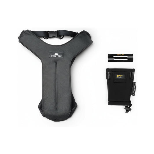 Sleepypod Clickit Sport Plus Dog Car Harness - Medium / Charcoal Grey