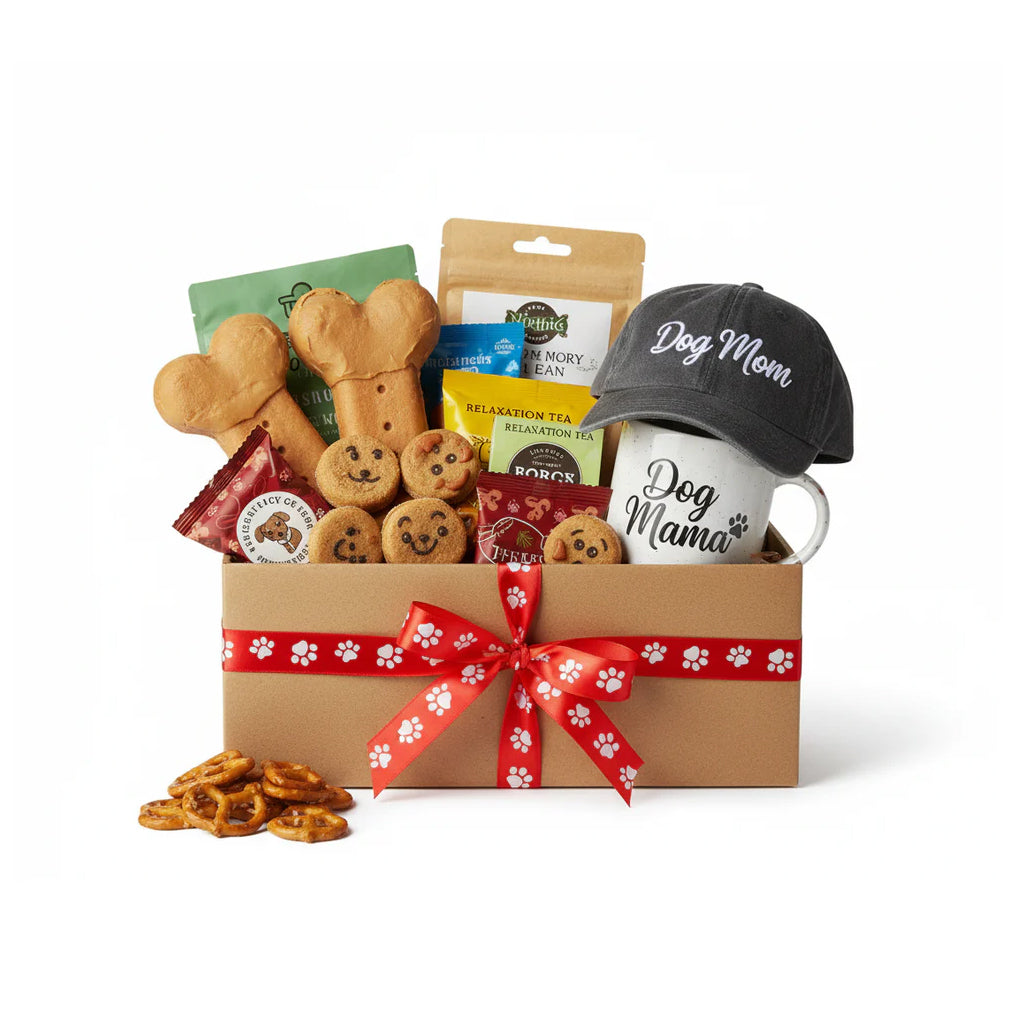 Lucca Napa Dog Gift Basket: Deluxe Pet & Human Care Package