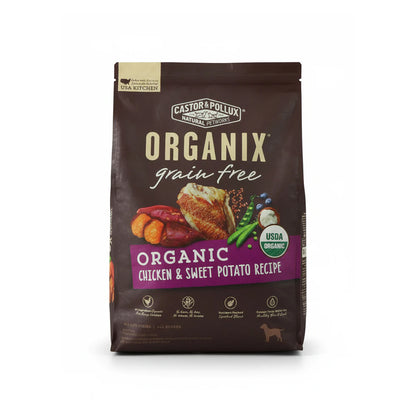 Castor & Pollux ORGANIX Grain Free Chicken & Sweet Potato Dog Food - 18 lb.
