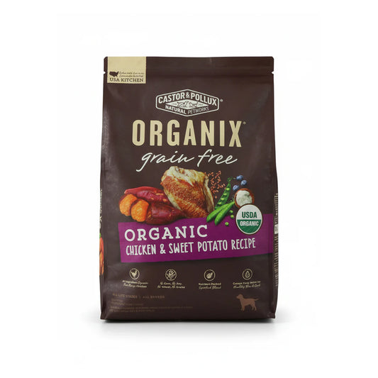 Castor & Pollux ORGANIX Grain Free Chicken & Sweet Potato Dog Food - 18 lb.