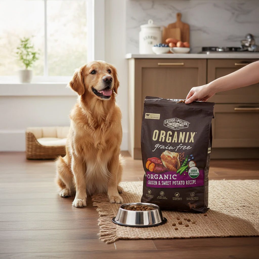 Castor & Pollux ORGANIX Grain Free Chicken & Sweet Potato Dog Food - 18 lb.
