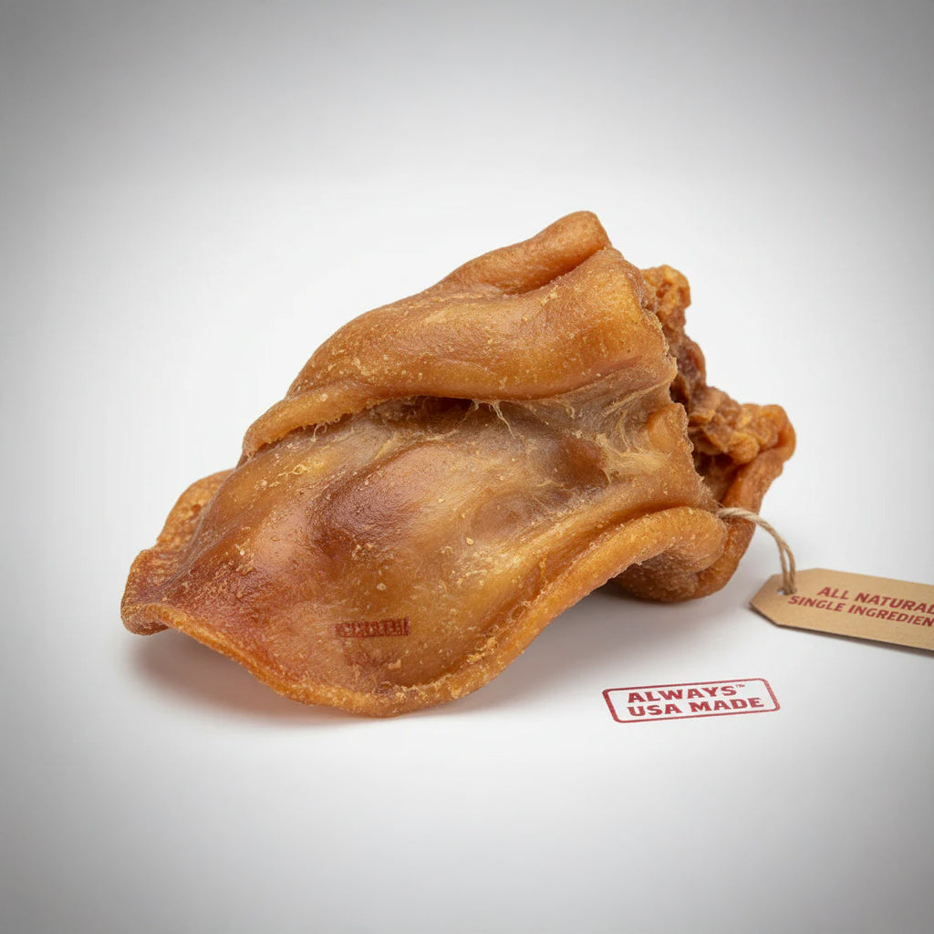 Canine Butcher Shop USA Pig Ears - 30 Jumbo All-Natural Chews
