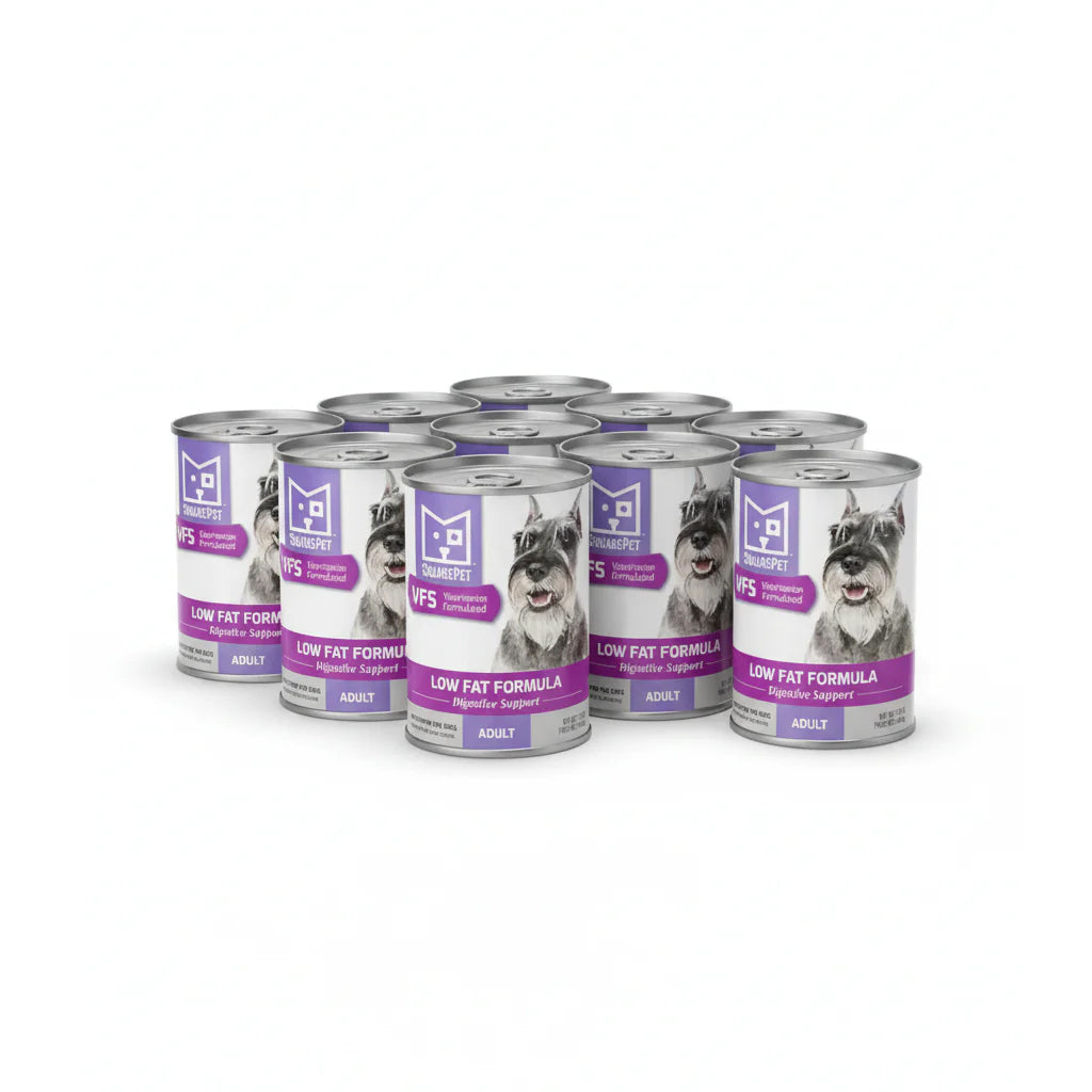 SquarePet VFS Low Fat Dog Food, 13oz Can / 12 Pack, Whitefish, Digestive Support
