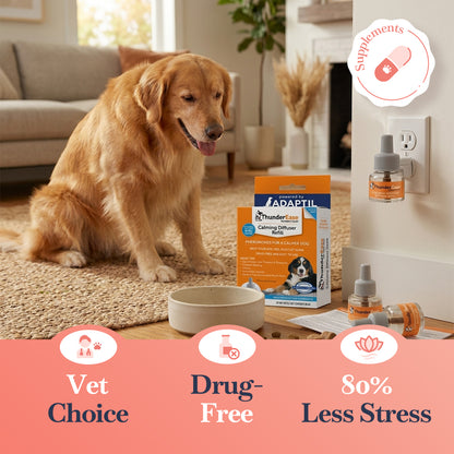 ThunderWorks ThunderEase Dog Calming Refill | ADAPTIL Pheromone | 60 Day