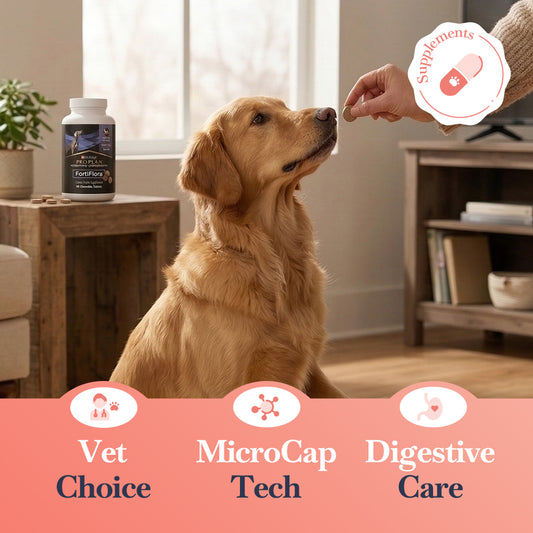 Purina Pro Plan FortiFlora Probiotics for Dogs - Digestive Health Chewables, 90 ct.