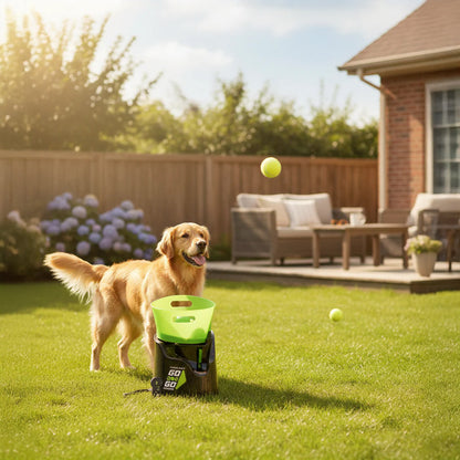 Hyper Pet GoDogGo Automatic Dog Ball Launcher | 5 Balls & Remote
