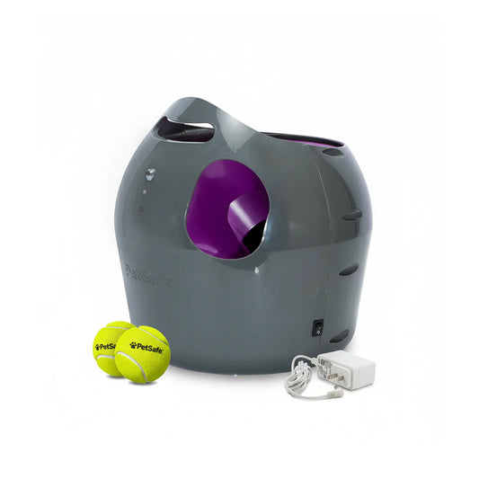 PetSafe Automatic Dog Ball Launcher - All Breeds, 8-30ft Range, 9 Distances