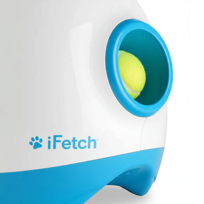 iFetch Too Automatic Dog Ball Launcher for Medium/Large Dogs, Rechargeable, Indoor/Outdoor